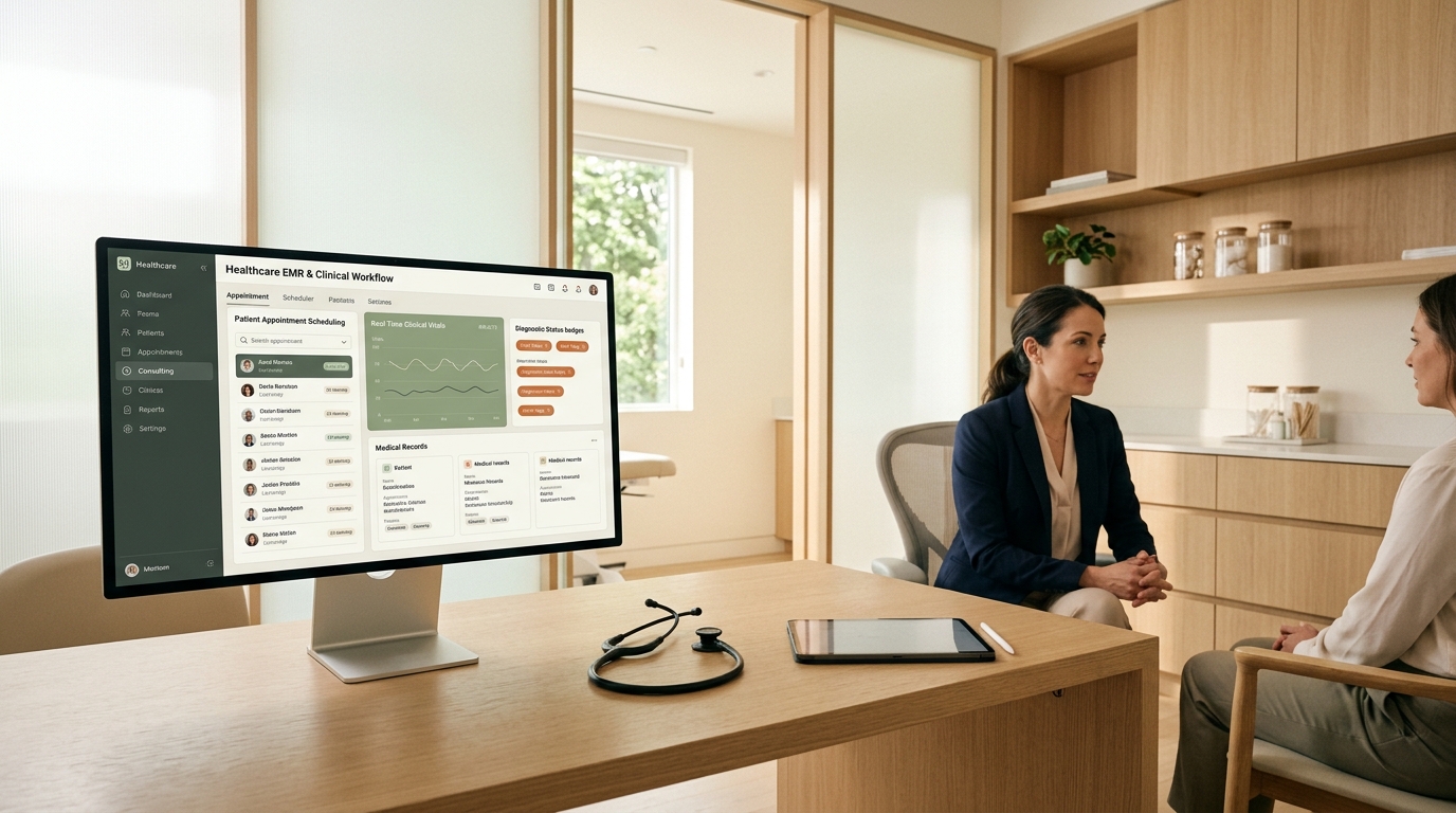 Healthcare platform interface