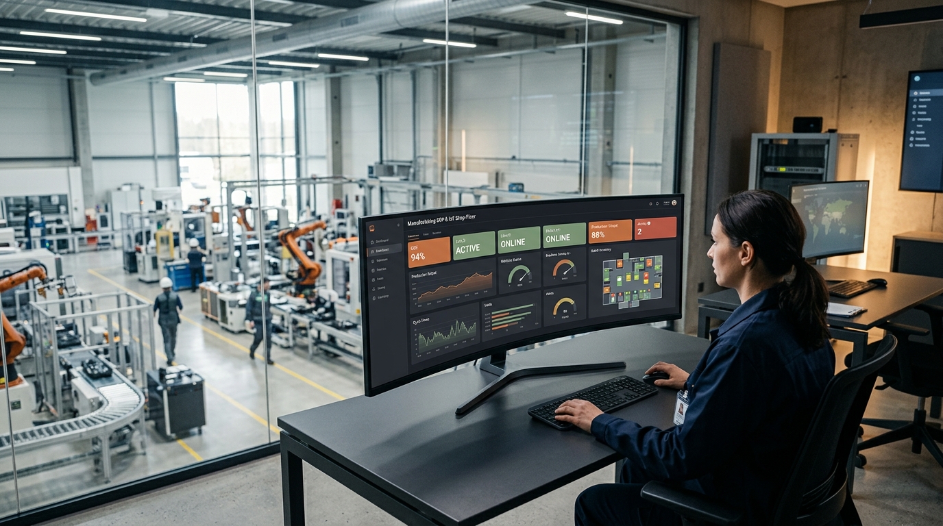 Manufacturing & ERP platform interface