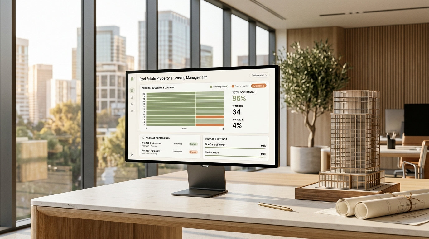 Real Estate platform interface